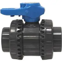Fip 32mm doppelanschluss-pvc-ventil VIB32C