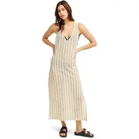 Roxy Häkel Maxikleid Moana Story Pebble - L