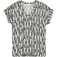 Garcia N260202 Kurzarm-t-shirt Mit V-ausschnitt