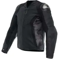Dainese Avro 5 Lederjacke Schwarz 50 Herren Schwarz 50