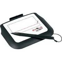 Evolis Sig100 Lite, 10,2 cm (4"), 91 x 45 mm, Resistive touchscreen, Schwarz, Weiß, 160 mm, 120 mm