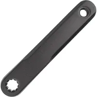 Samox Bosch Gen 1/2/4 Brose System Isis 5 Mm E-bike Rechte Kurbel Schwarz 175 mm Schwarz 175 mm