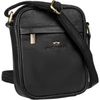 Peterson PTN 5021-NDM-2960 Schwarze Ledertasche