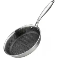 Elitehoff STAHLBRATENPLATTE 24 cm MIT WABENSTRUKTUR E-7547