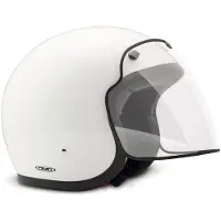 DMD Geräucherter Klappvisier mit 3 Knöpfen für Vintage Jet Helm
