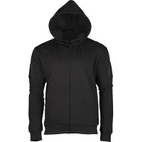 Mil-Tec Tactical Kapuzenjacke, schwarz