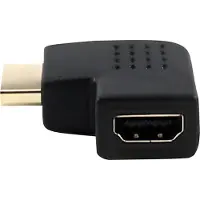 Techly HDMI M/F, HDMI, HDMI, Schwarz