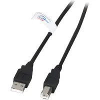 Efbe-Schott EFB Elektronik K5203.1,8, 1,8 m, USB A, USB B, USB 2.0, 0,48 Gbit/s, Schwarz