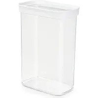 EMSA Vorratsdose "Optima", transparent, B:9,9cm H:23cm L:16cm, Kunststoff, Lebensmittelaufbewahrungsbehälter, Vorratsdose, 2,2 Liter, rechteckig, frische Dichtung, rutschfeste Stapelränder