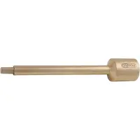 Ks Tools BRONZEplus Bit-Stecknuss Innensechskant 1/2" lang 6x160 mm