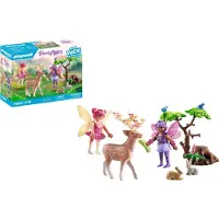 Playmobil Feen mit süssen Waldtieren, 4 Jahr(e), Mehrfarbig, Kunststoff