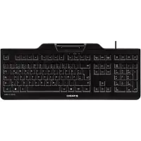 Cherry KC 1000 SC, Volle Größe (100%), Kabelgebunden, USB, QWERTY, Schwarz