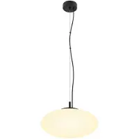 SLV 1010413 OLYPSO 40, Pendelleuchte, E27, Pendellänge 400 cm, 1 x max. 40 W, schwarz