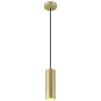 SLV Pendellampe Enola, goldfarben matt, Ø 10 cm, Metall