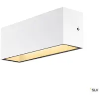 SLV 1005156 SITRA L, LED Outdoor Wandaufbauleuchte, weiss, CCT switch 3000/4000 K