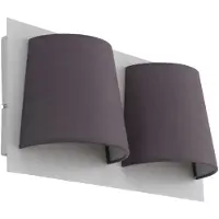 Eglo 97625, Oberfläche, 2 Glühbirne(n), 3000 K, Schwarz, Weiß