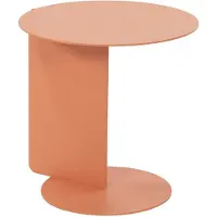 Spinder Beistelltisch DESIGN "SALSA", orange (clay terra, clay terra, clay terra, clay terra, clay terra, clay terra), B/H/T: 40cm x 40cm x 40cm, Tische, Beistelltisch, Beistelltisch aus Stahl
