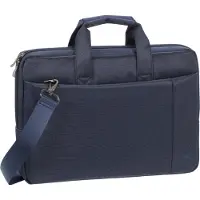 Rivacase Riva Case Central 8221 - Notebook-Tasche - 33.8 cm (13.3") - Blau