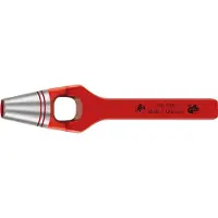 Paffrath Henkellocheisen Loch-D.50mm rot