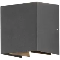 Konstsmide LED-Außenwandleuchte Cremona 13 cm anthrazit