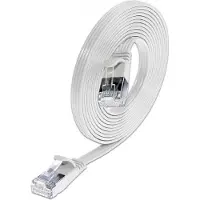 SLIM Patchcords Slim STP, 0,1 m, Cat6, U/FTP (STP), RJ-45, RJ-45, Weiß