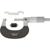 Mitutoyo Gewinde-Messchraube 25- 50 Mm Mit Etui