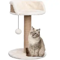 Syfax Katzenbaum mit Kratzsäule 49 cm Seegras