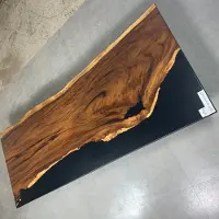 Xl Moebel Gmbh Epoxid Harz Esstisch Echtes Massiv Holz Möbel Wasserfall Epoxy Tisch 265x100