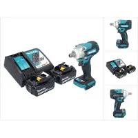 Makita DTW 301 RG Akku Schlagschrauber 18 V 330 Nm 1/2" Brushless + 2x Akku 6,0 Ah + Ladegerät