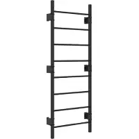 QLS Sprossenwand Gymnastikleiter 8 Sprossen Leiter Wandmontage Fitness 6782