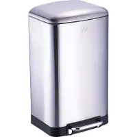 Dirt Devil Tretmülleimer 30L – Mülleimer Küche mit Soft Close – Abfalleimer aus