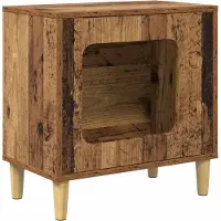 Syfax Katzenhaus Altholz 51 x 30 x 52 cm Holzwerkstoff