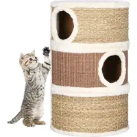Syfax Katzen-Kratztonne 60 cm Seegras