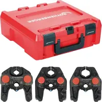 Rothenberger PRESSBACKENSET ROMAX NANO iJAWs Set, SV, 15-22-28mm