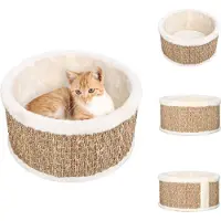 vidaXL Katzenkorb Rund 36 cm Seegras - Kratzbäume