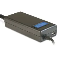 Inter-Tech NB-90U, 90 W, 22 V, Schwarz, 360 g, 30 x 56 x 13,1 mm