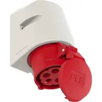 Pce 115-6 CEE-Wandsteckdose 16A 5p 6h IP44 1156