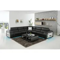 Xl Moebel Gmbh Ledersofa Couch Wohnlandschaft Ecksofa Eck Garnitur Design Modern Sofa G8029B