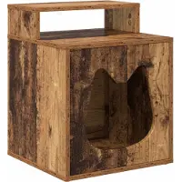 Syfax Katzenhaus Altholz 42,5 x 40 x 53,5 cm Holzwerkstoff