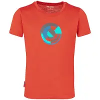 TROLLKIDS - Kid's Sandefjord T-Shirt XT-Shirt - Merinoshirt Gr 176 rot