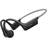 OEM Knochenleitende Kopfhörer, wasserdicht, Bluetooth 5.4, Schwarz-Grau