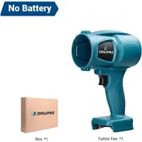 StarTech.com Turbinen-Laubbläser - Handgebläse - Kabellos - Bürstenmotor - Stufenlose Geschwindigkeit - Leicht und Kraftvoll - Ohne Akku