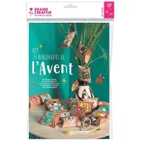 Graine Créative Adventskalender Bastelset - Weihnachts-Countdown Spielzeug