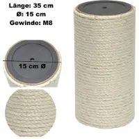 Nanook Kratzstamm Sisal 15 cm Ø Länge 35 cm