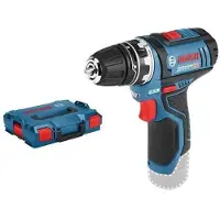 Bosch Akku-Bohrschrauber GSR 12V-15 FC, 30 Nm, 1300 U/min, L-BOXX 102, Bohrfutter GFA 12-B, ohne Akku, ohne Ladegerät