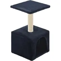 Syfax Katzen-Kratzbaum Sisal 55 cm Dunkelblau