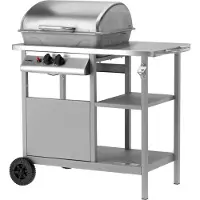 LUND Gasgrill mit 2 Brennern, 5,5 kW