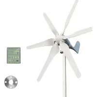 OEM Windkraftgenerator, hohe Effizienz, geeignet für netzunabhängige Systeme, Mit MPPT-Steuerung, 3000W, 12V