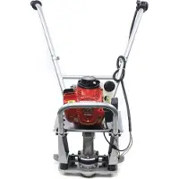 StarTech.com Beton Rüttelbohle - Power Screed Motor - 35,8 cm³ 4-Takt Benzinmotor - 900 W - 9500–10000 Vibrationen/min - Aluminium - Blau