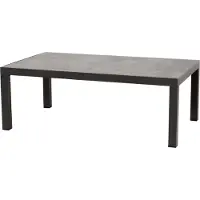 In And OutdoorMatch Tisch - 120x70x43 cm - Aluminium - Keramikplatte